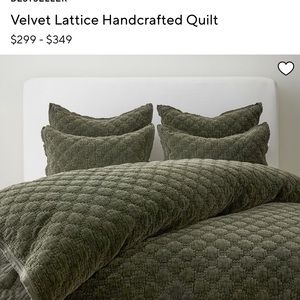 Velvet Lattice Quilt